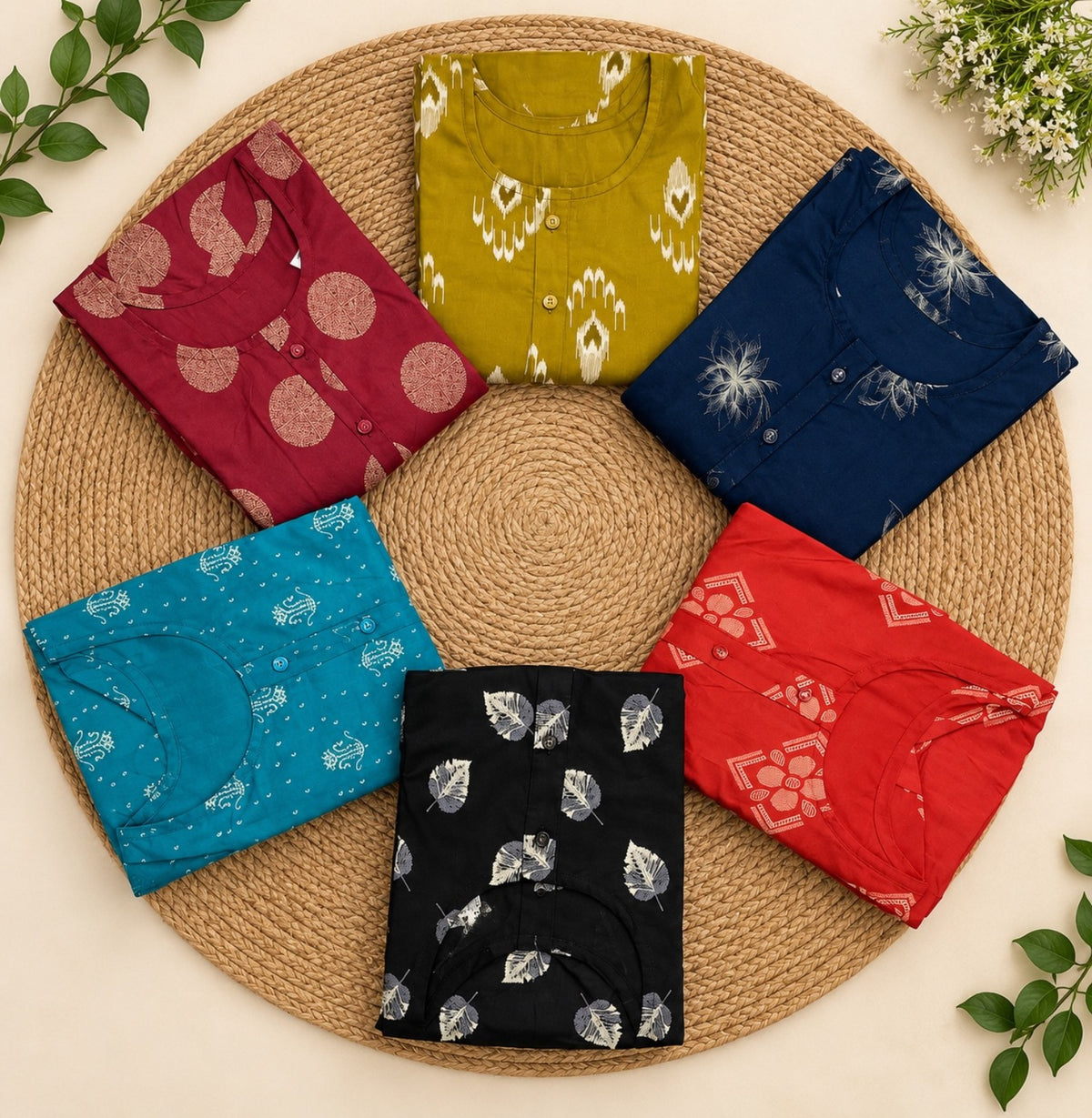 3 Tops Combo Pack – Reyon Cotton Mix