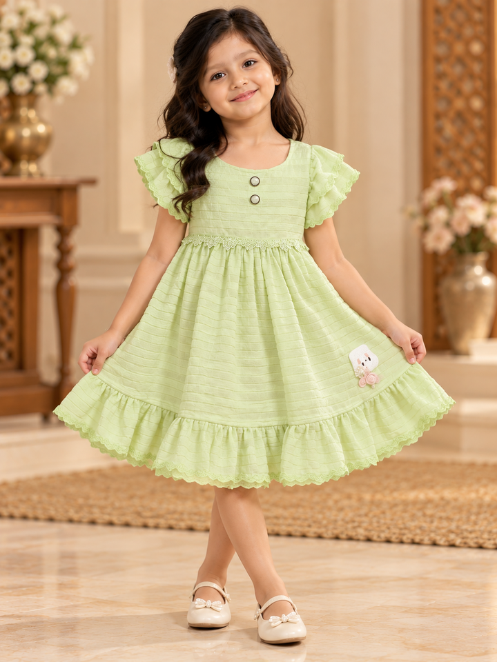 Girls Cotton Frock